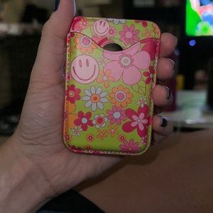 MagSafe neon colored flower power smartphone accessory